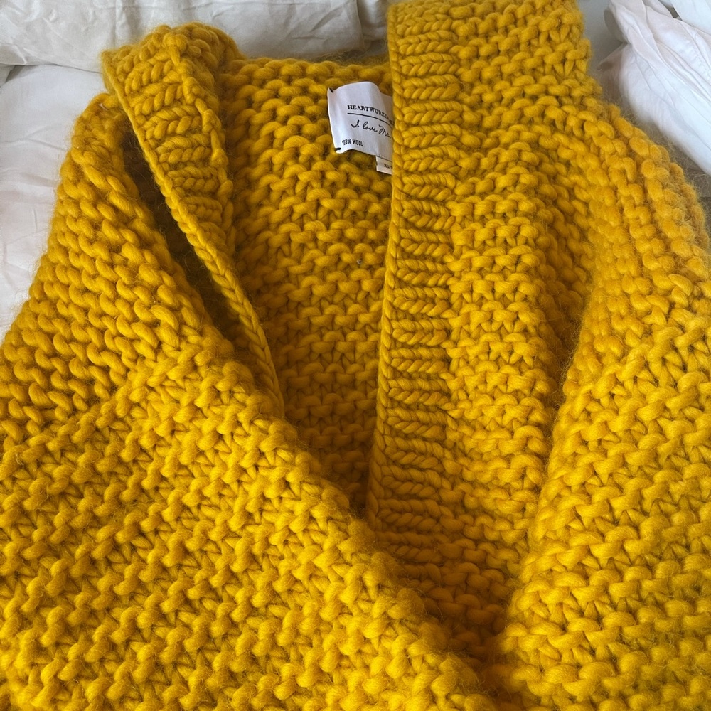 I Love Mr Mittens Sweater in RARE (Vibey) Yellow